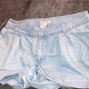 Blue shorts size 14-16
